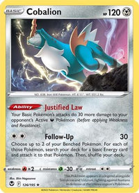 Cobalion (126/195) - SWSH12 Silver Tempest