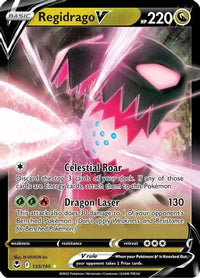 Regidrago V (135/195) - SWSH12 Silver Tempest Holofoil