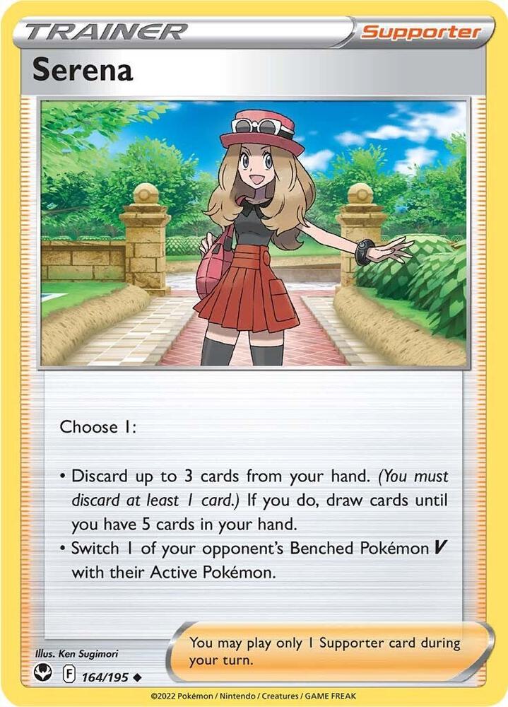 Serena (Regional Championships) (164/195) - League & Championship Cards Reverse Holofoil