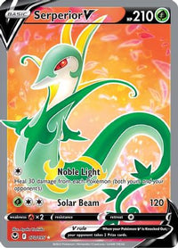 Serperior V (Full Art) (170/195) - SWSH12 Silver Tempest Holofoil