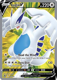Lugia V (Full Art) (185/195) - SWSH12 Silver Tempest Holofoil