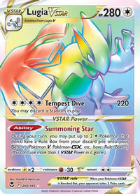 Lugia VSTAR (Secret) (202/195) - SWSH12 Silver Tempest Holofoil