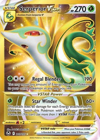 Serperior VSTAR (Secret) (210/195) - SWSH12 Silver Tempest Holofoil