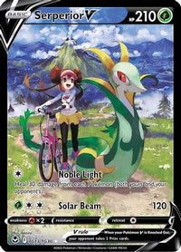 Serperior V (TG13/30)  - SWSH12 Silver Tempest Trainer Gallery Holofoil