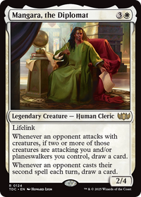 Mangara, the Diplomat (TDC-124) - Commander: Tarkir: Dragonstorm