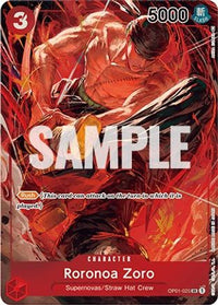 Roronoa Zoro (Parallèle) [Romance Dawn] 