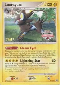 Luxray (National Championships) [Staff] (7/130)  - League & Championship Cards