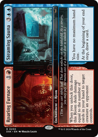 Roaring Furnace // Steaming Sauna [Duskmourn: House of Horror Promos]