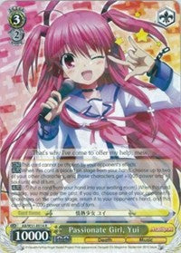 Fille passionnée, Yui (AB/W31-E014 R) [Angel Beats ! Re:Modifier] 