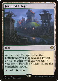 Village Fortifié [Decks Commander de Démarrage] 