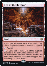 Den of the Bugbear [Dungeons & Dragons: Adventures in the Forgotten Realms Prerelease Promos]