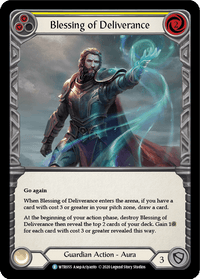 Blessing of Deliverance (Yellow) [U-WTR055] (Welcome to Rathe Unlimited) Unlimited Rainbow Foil - POKÉ JEUX