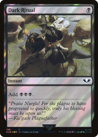 Dark Ritual (Surge Foil) [Warhammer 40,000]