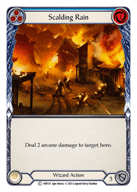 Scalding Rain (Blue) [1HP331] (History Pack 1) - POKÉ JEUX
