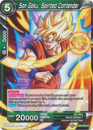 Son Goku, Spirited Contender (DB2-065) [Divine Multiverse] - POKÉ JEUX