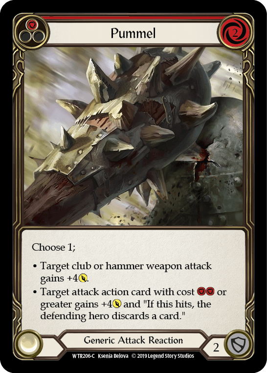 Pummel (Red) [WTR206-C] (Welcome to Rathe) Alpha Print Normal - POKÉ JEUX