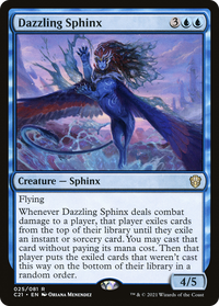 Dazzling Sphinx [Commander 2021]