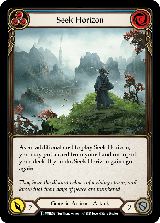 Seek Horizon (Blue) [U-MON253] (Monarch Unlimited) Unlimited Normal - POKÉ JEUX