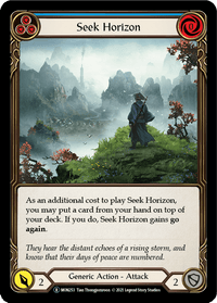 Seek Horizon (Blue) [U-MON253] (Monarch Unlimited) Unlimited Normal - POKÉ JEUX