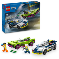 LEGO 60415 - CITY - Police Car and Muscle Car Chase - 213pcs (Special Order)