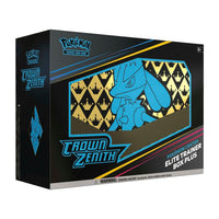 Épée et Bouclier : Crown Zenith - Elite Trainer Box Plus (Exclusivité Pokemon Center) 