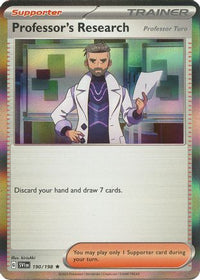 Professor's Research (190/198) - SV01 Scarlet & Violet Base Set Holofoil