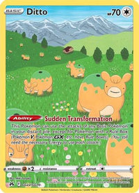 Ditto (GG22/GG70) - Crown Zenith Galarian Gallery Holofoil