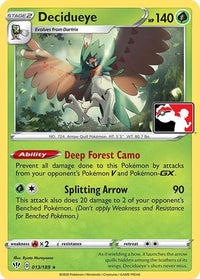 Decidueye (013/189) [Pack de prix série 1] 