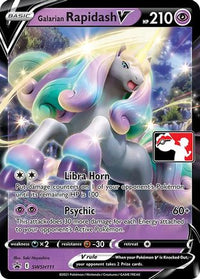 Galarian Rapidash V (SWSH111) [Pack de prix série 1] 