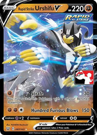 Rapid Strike Urshifu V (087/163) [Prix Pack Série Un] 