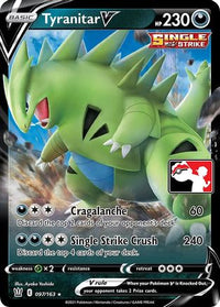 Tyranitar V (97) - Prize Pack Series Cards Holofoil