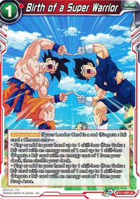 Birth of a Super Warrior (BT11-029) [Vermilion Bloodline] - POKÉ JEUX