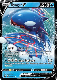 Kyogre V (37/159) - Crown Zenith Holofoil