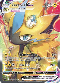 Zeraora VMAX (GG42/GG70) - Crown Zenith Galarian Gallery Holofoil