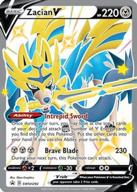 Zacian V (Shiny) (SWSH292/307)  - SWSH Sword & Shield Promo Cards Holofoil