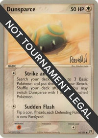 Dunsparce (60/100) (Rocky Beach - Reed Weichler) [Championnats du monde 2004] 