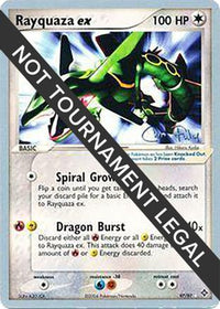 Rayquaza ex (97/97) (Blaziken Tech - Chris Fulop) [Championnats du Monde 2004] 