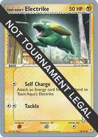 Team Aqua's Electrike (53/95) (Blaziken Tech - Chris Fulop) [Championnats du monde 2004] 