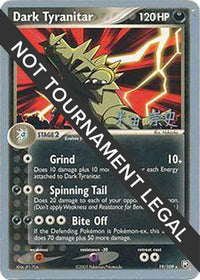 Dark Tyranitar (19/109) (Dark Tyranitar Deck - Takashi Yoneda) [Championnats du monde 2005] 