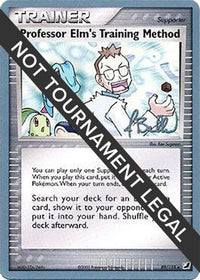 Méthode d'entraînement du professeur Elm (89/115) (Eeveelutions - Jimmy Ballard) [Championnats du monde 2006] 