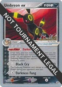 Umbreon ex 2006 (Jimmy Ballard) (112) - World Championship Decks