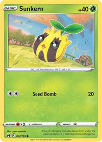 Sunkern (007/159) [Épée et bouclier : Crown Zenith] 