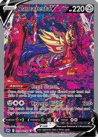 Zamazenta V (GG54/GG70) - Crown Zenith Galarian Gallery Holofoil