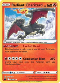Radiant Charizard (20/159) - Crown Zenith Holofoil