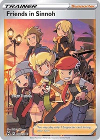 Friends in Sinnoh (Full Art) (149/159) - Crown Zenith Holofoil