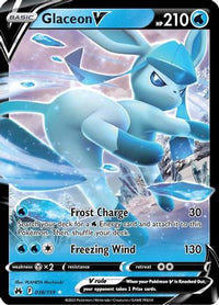 Glaceon V (38/159)  - SWSH Crown Zenith Holofoil