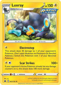 Luxray (43/159)  - SWSH Crown Zenith