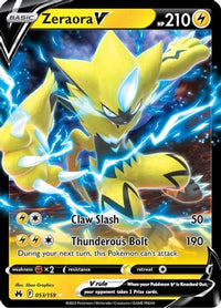 Zeraora V (53/159)  - SWSH Crown Zenith Holofoil