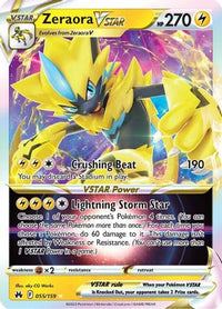 Zeraora VSTAR (55/159)  - SWSH Crown Zenith Holofoil