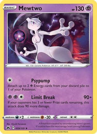 Mewtwo (59/159) - Crown Zenith Holofoil